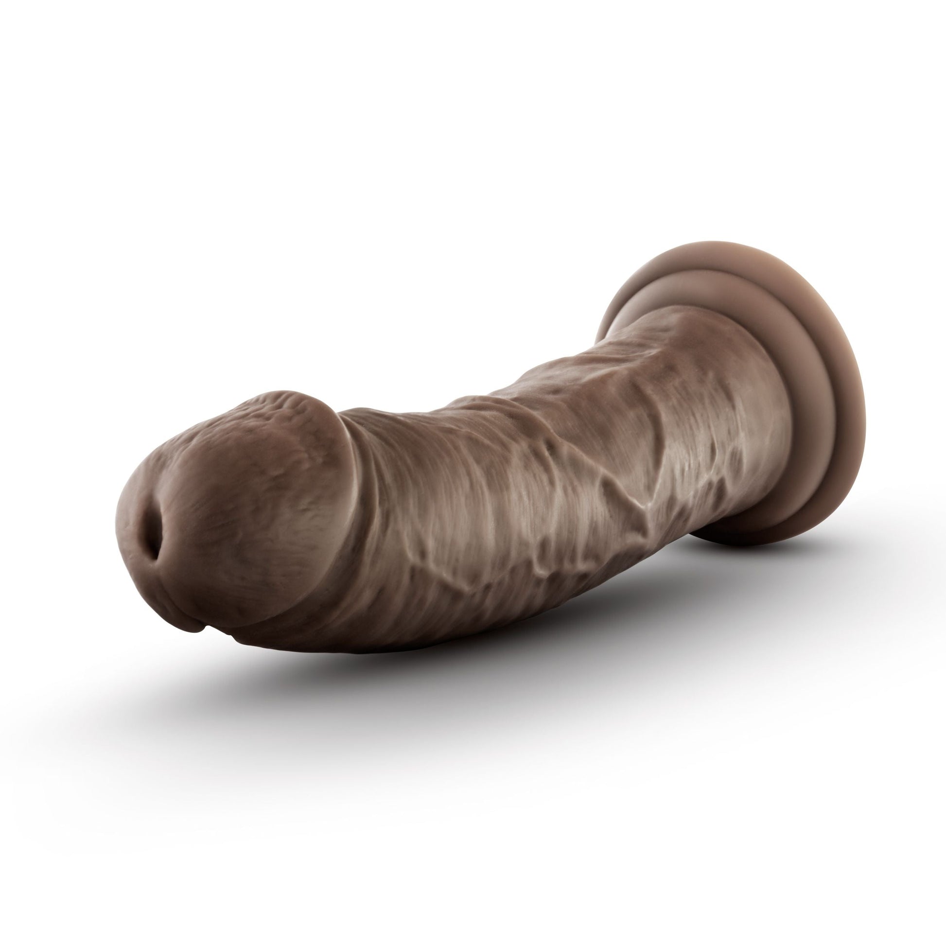 Dr. Skin - Realistic Dildo With Suction Cup 8'' Chocolate