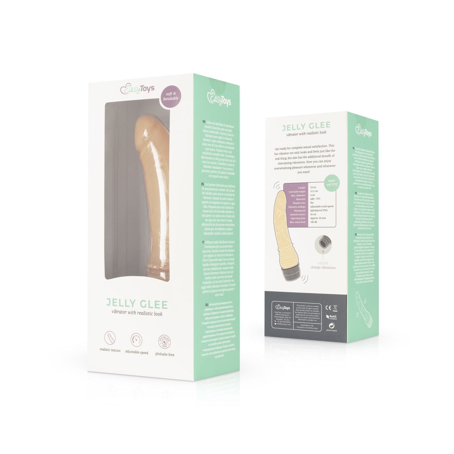 Jelly Glee - Realistic Vibrator