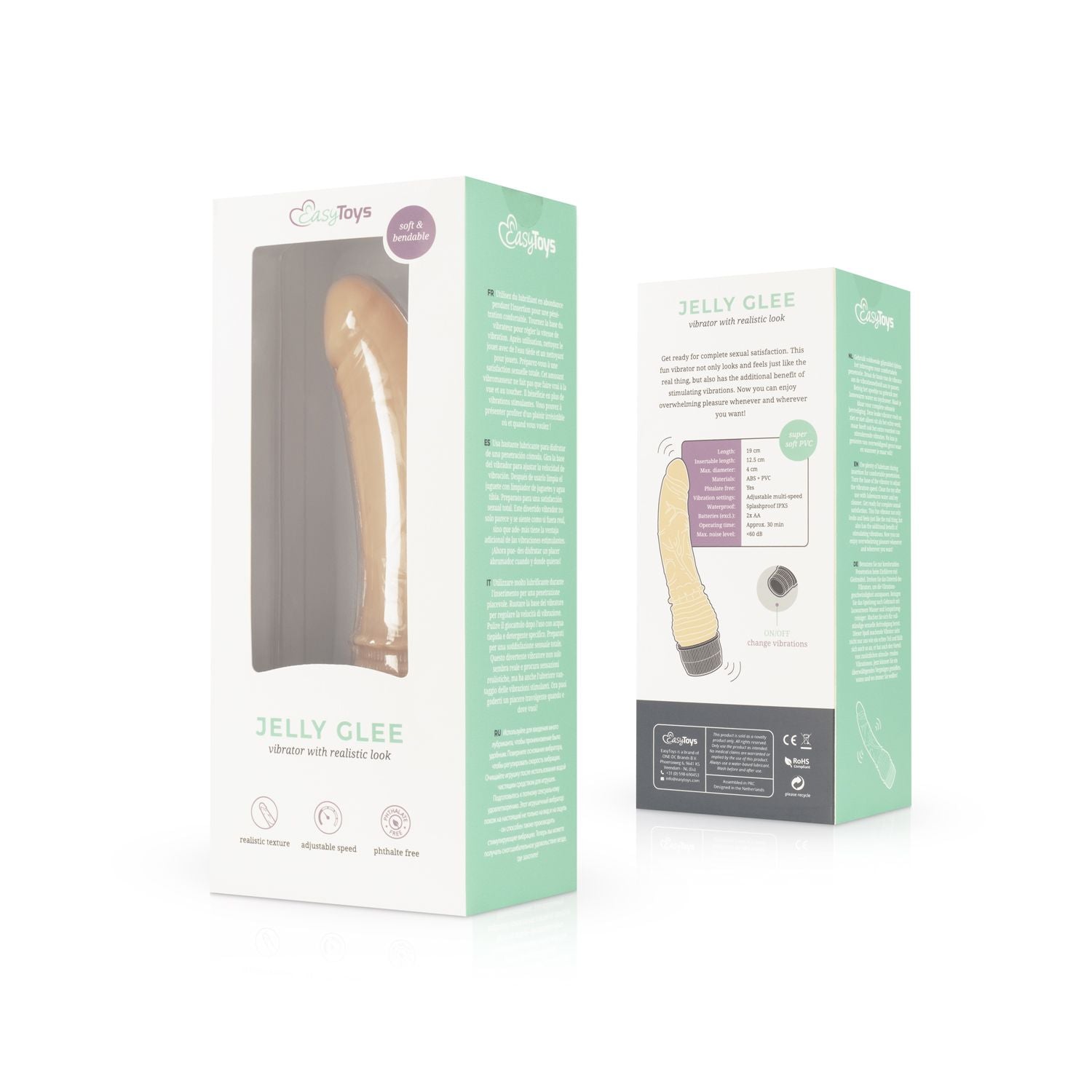 Jelly Glee - Realistic Vibrator