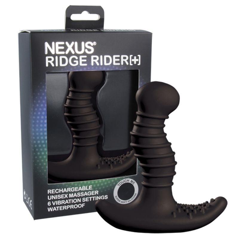 Nexus - Ridge Rider Plus Vibrator - Black