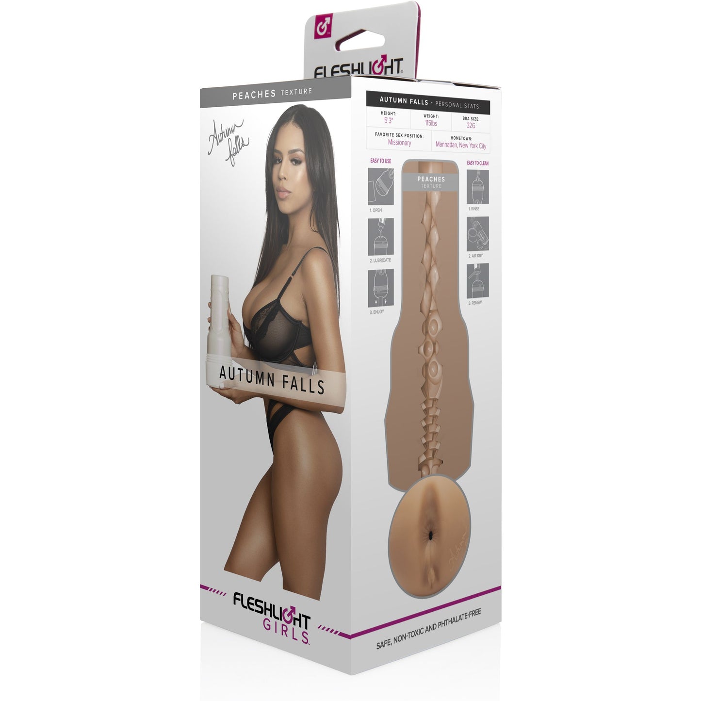 Fleshlight Girls - Male Masturbator Autumn Falls Peaches