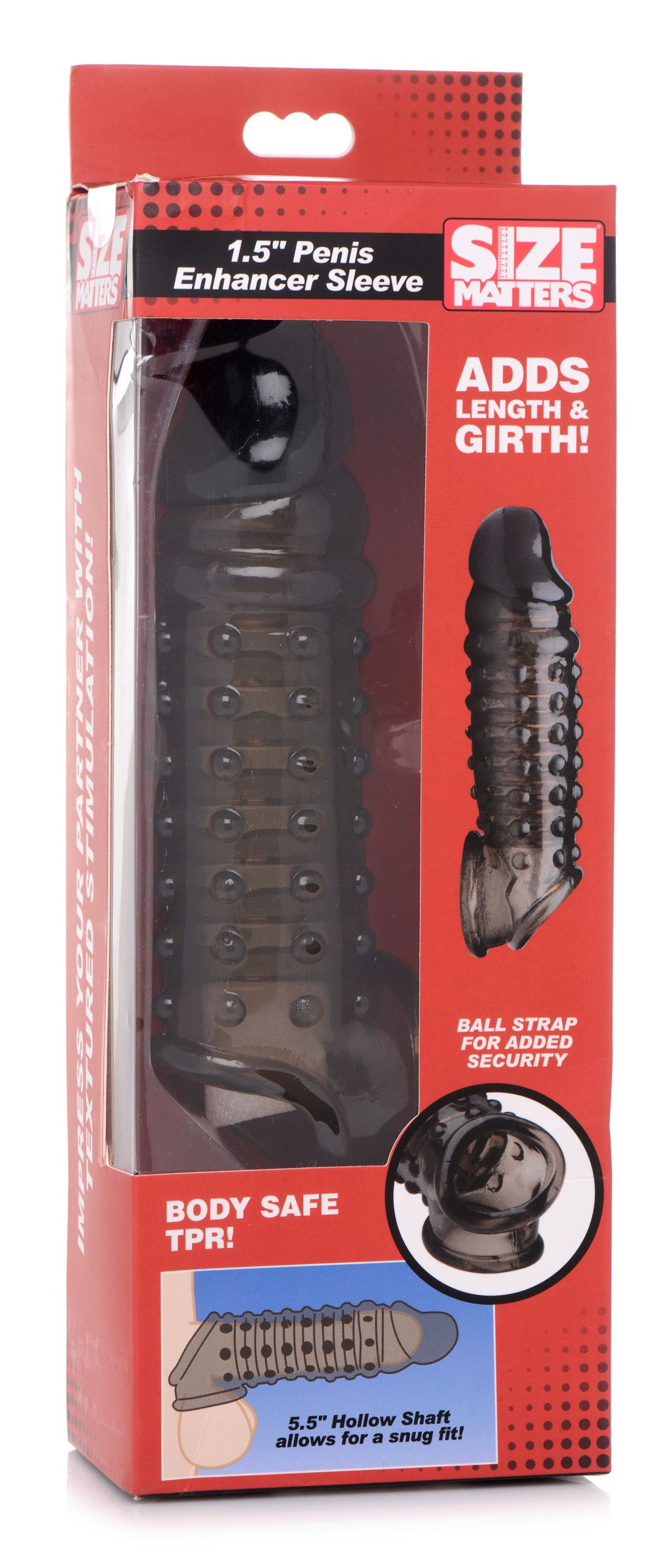 Size Matters - Penis Extension Sleeve Smoke