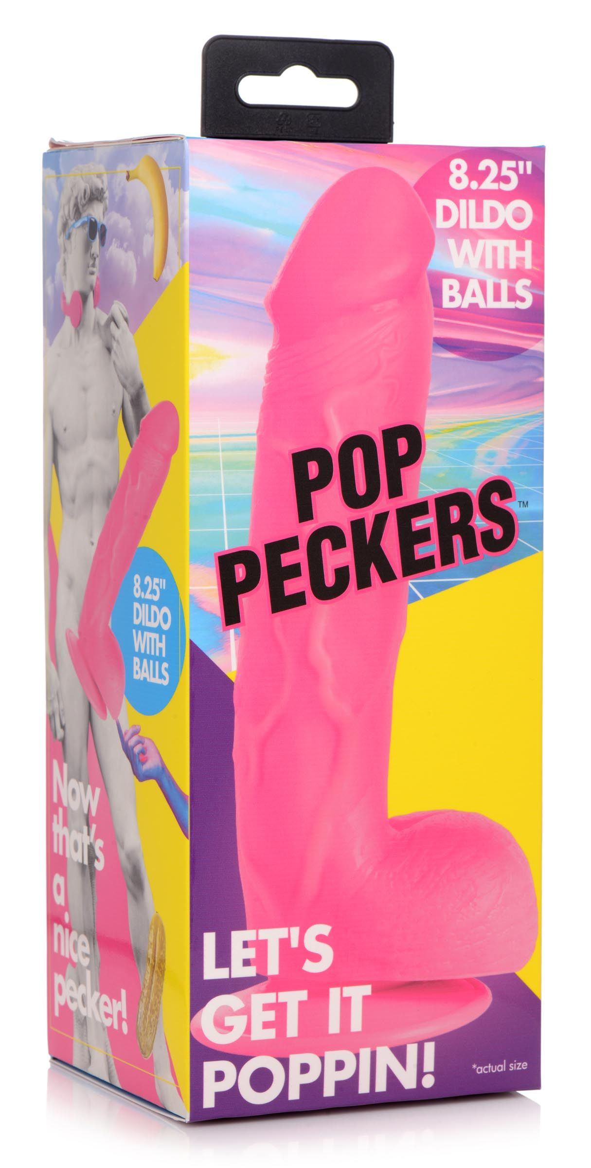 Poppin Dildo 20 cm - Pink