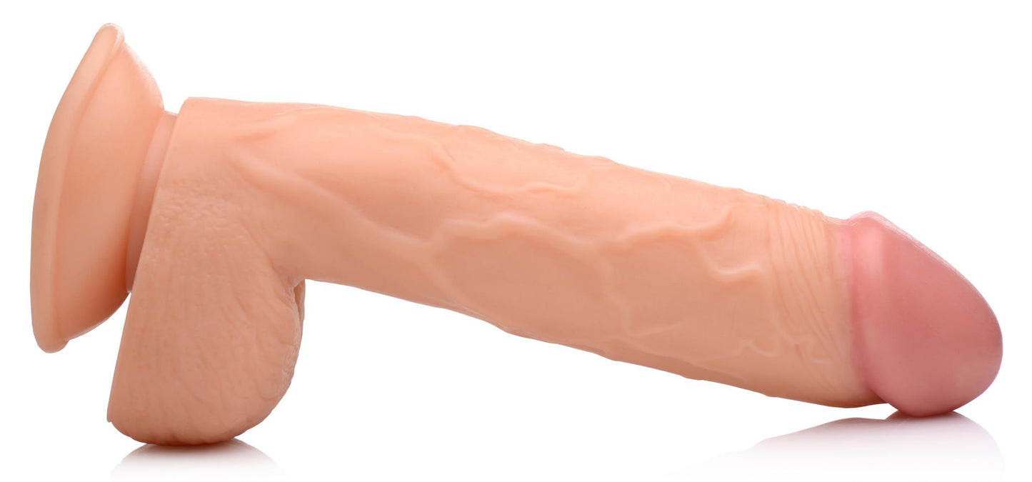 Pop Peckers - Poppin Realistic Dildo Beige - 20cm