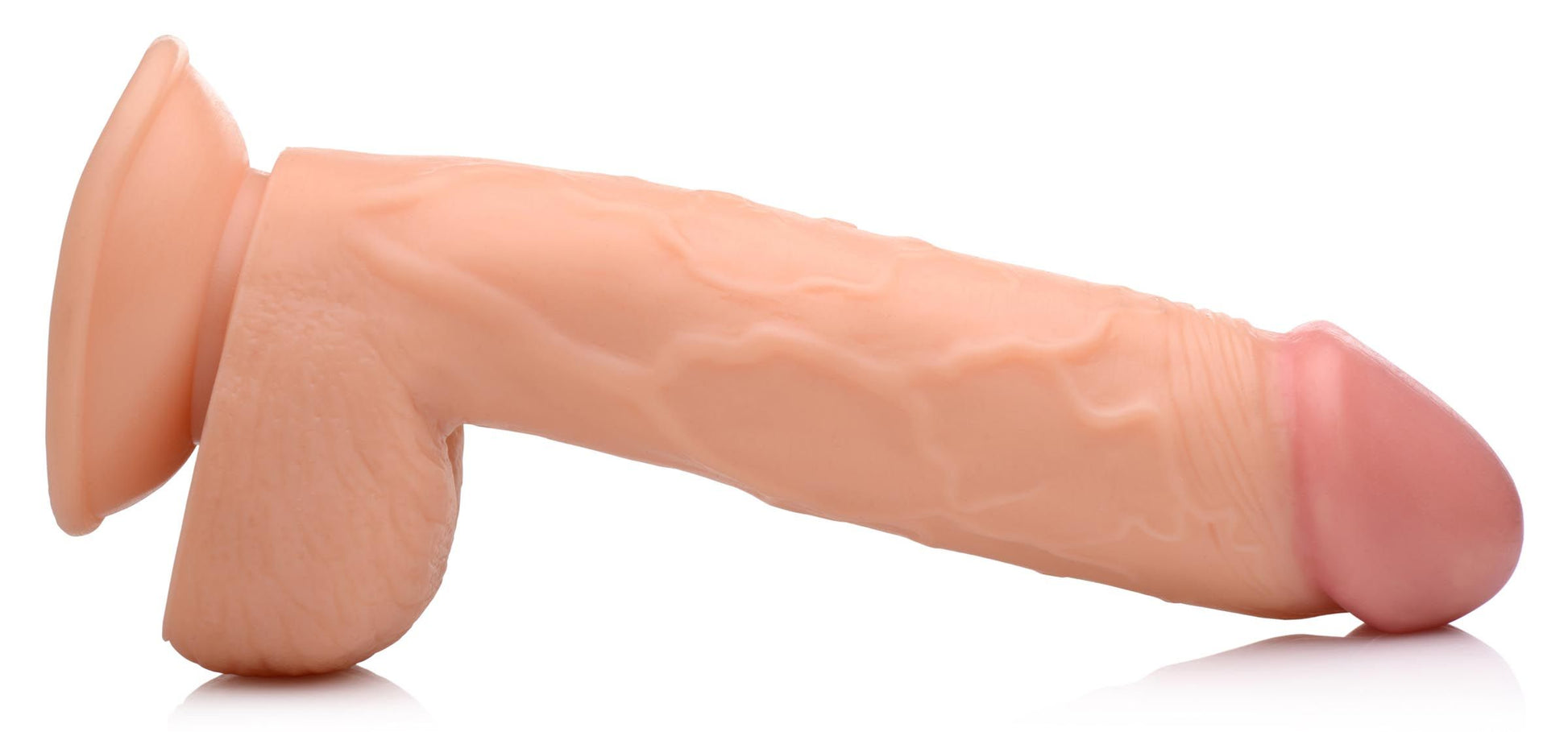 Pop Peckers - Poppin Realistic Dildo Beige - 20cm