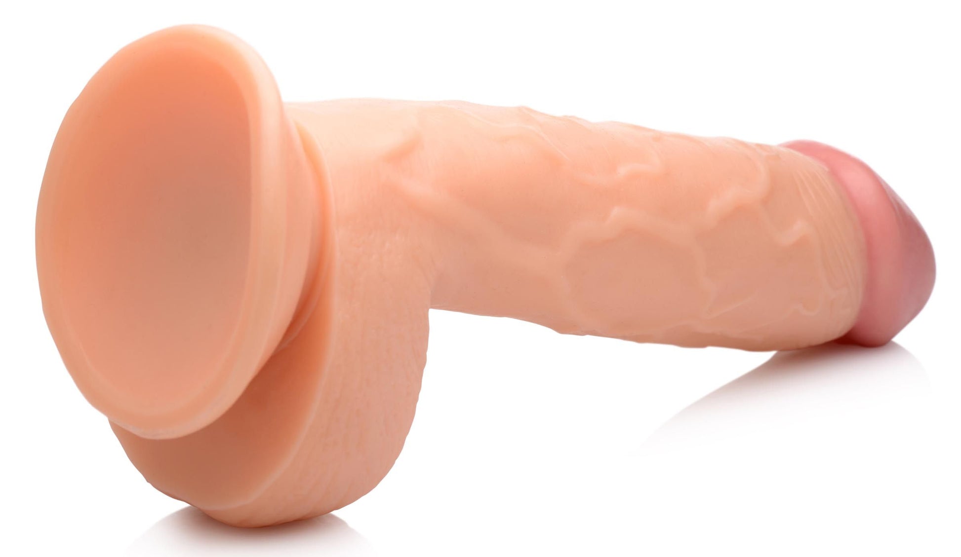 Pop Peckers - Poppin Realistic Dildo Beige - 20cm