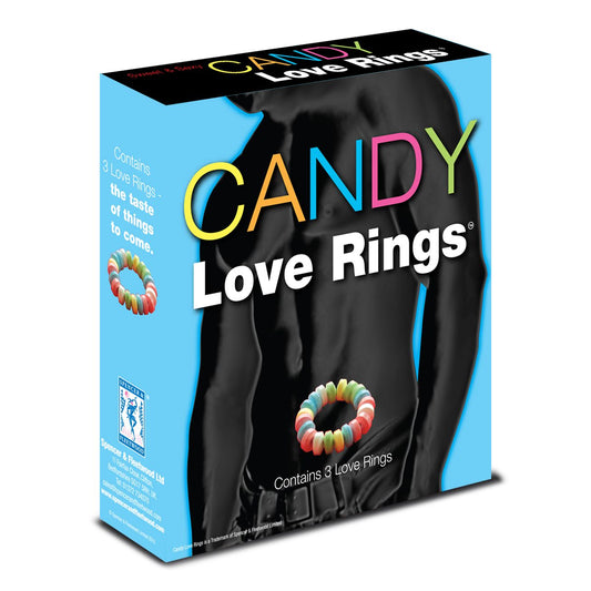 Set Of Edible Candy Cock Rings - 3 pieces