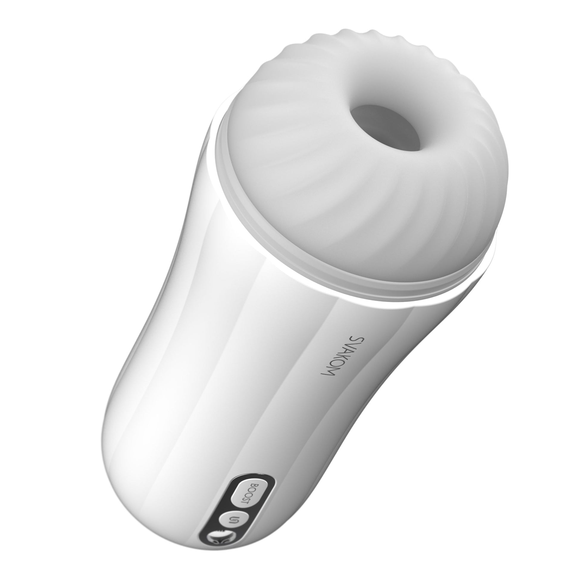 Svakom - Robin Vibrating Masturbator - White