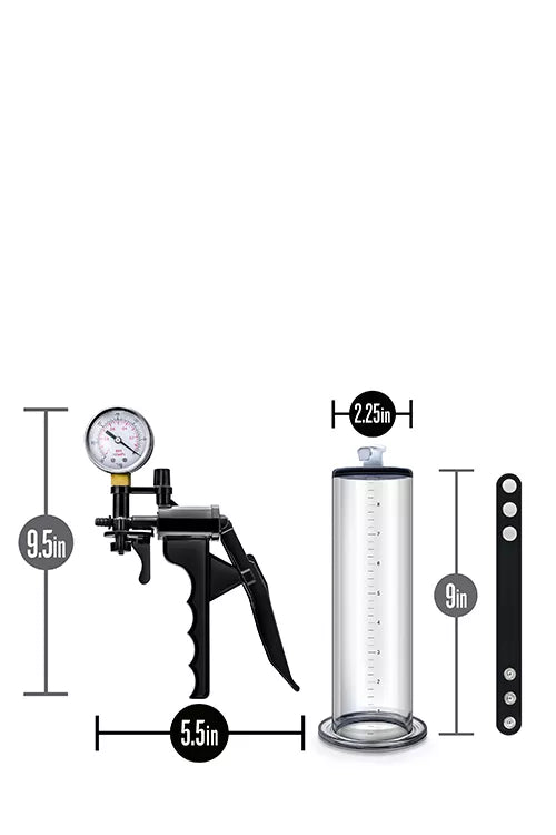 Blush Novelties - VX8 Premium Penis Pump - Black