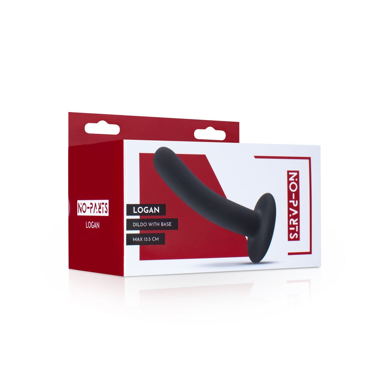 No-Parts - Logan Dildo 13.5 cm - Black