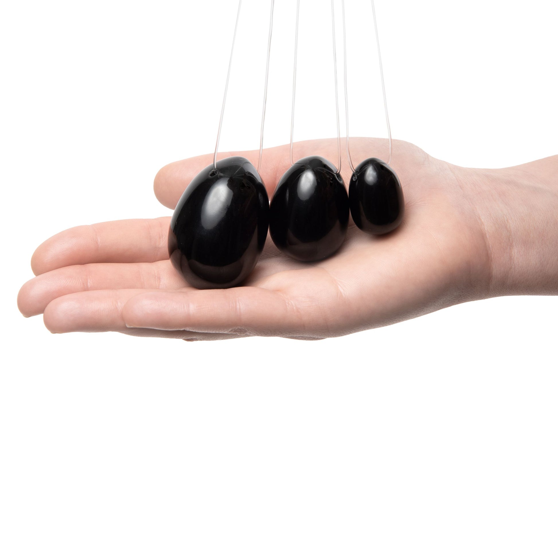 Yoni Egg - Size M - Black Obsidian
