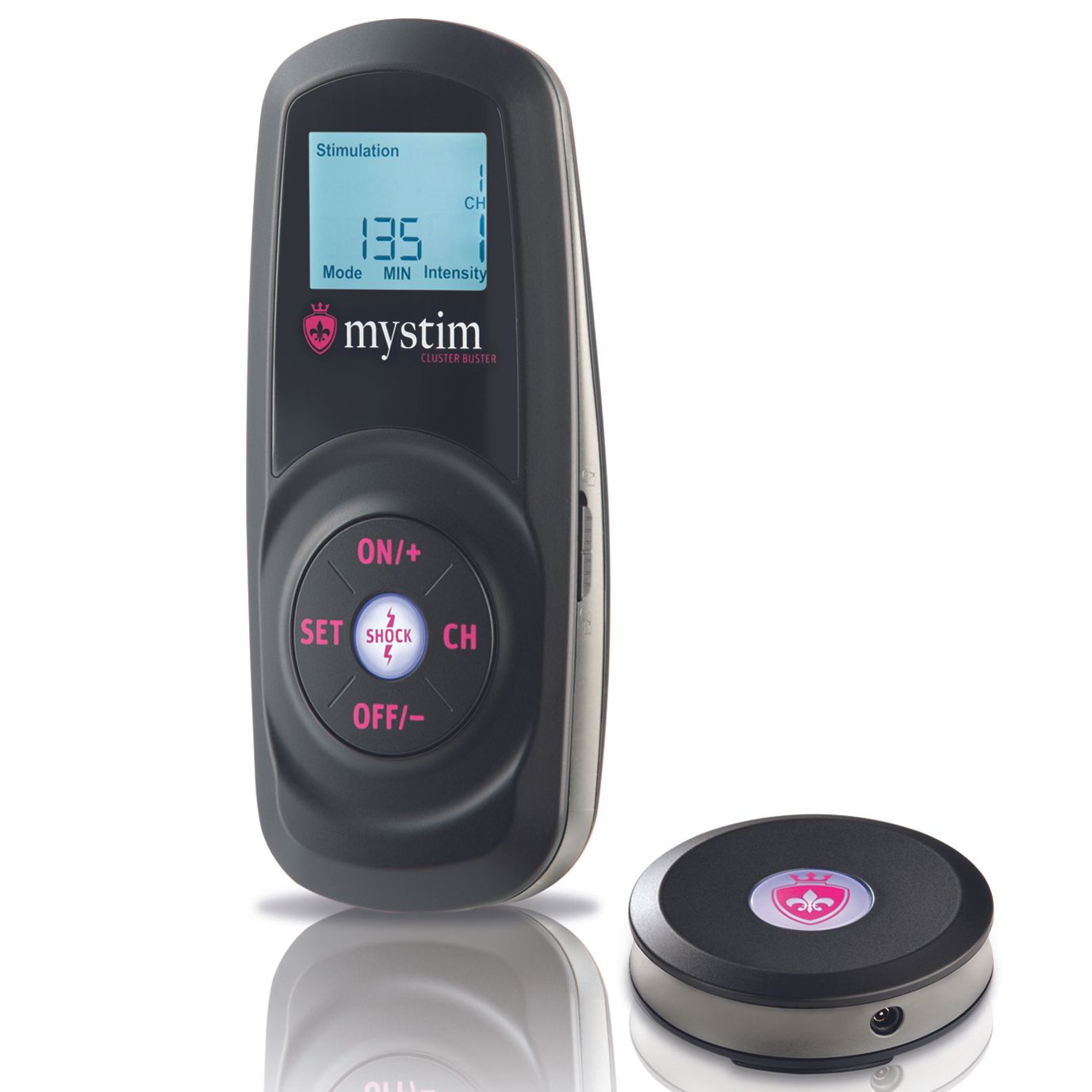 Mystim – Cluster Buster E-Stim Starter Kit – Black