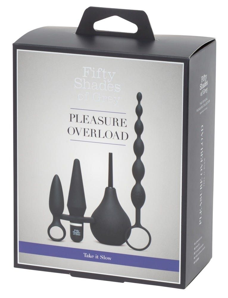 Fifty Shades of Grey – Pleasure Overload Anal Set – Beginner Kit
