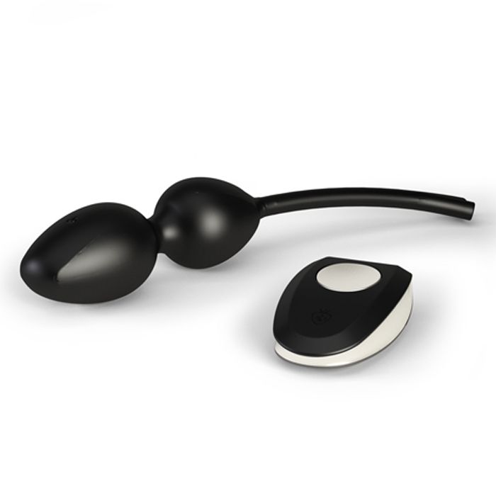 Mystim – Jane Untamed Geisha Balls Vibrator – Black