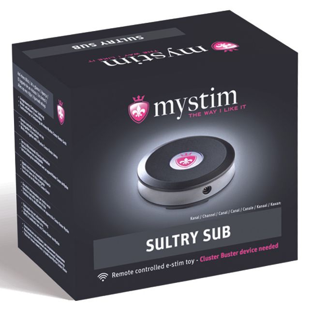 Mystim – Sultry Sub Receiver Channel 2 – Black