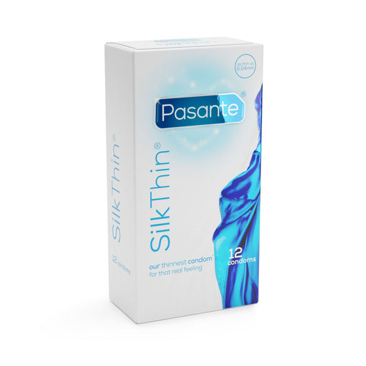 Pasante Silk Thin Condoms 12 Pieces