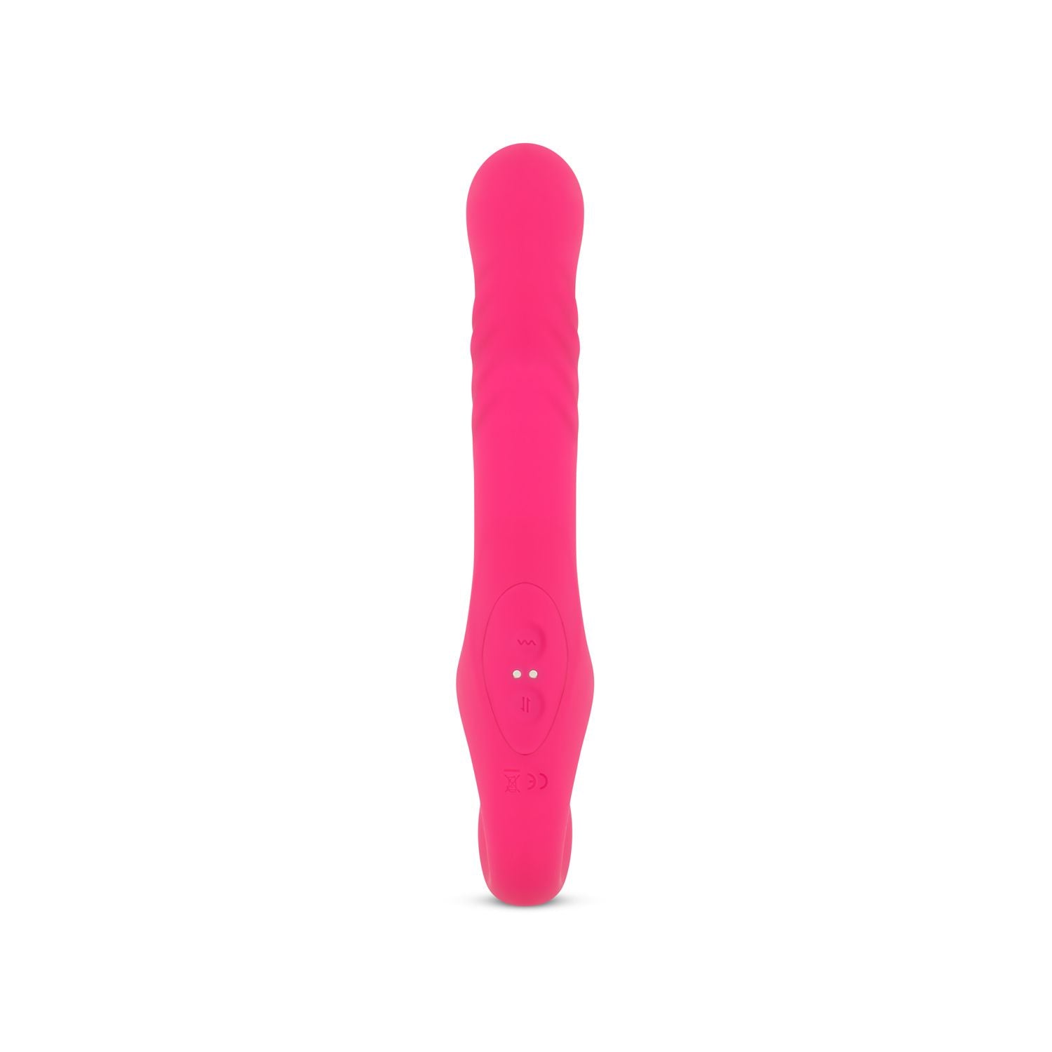 Teazers Strapless Strap On Vibrator - Pink