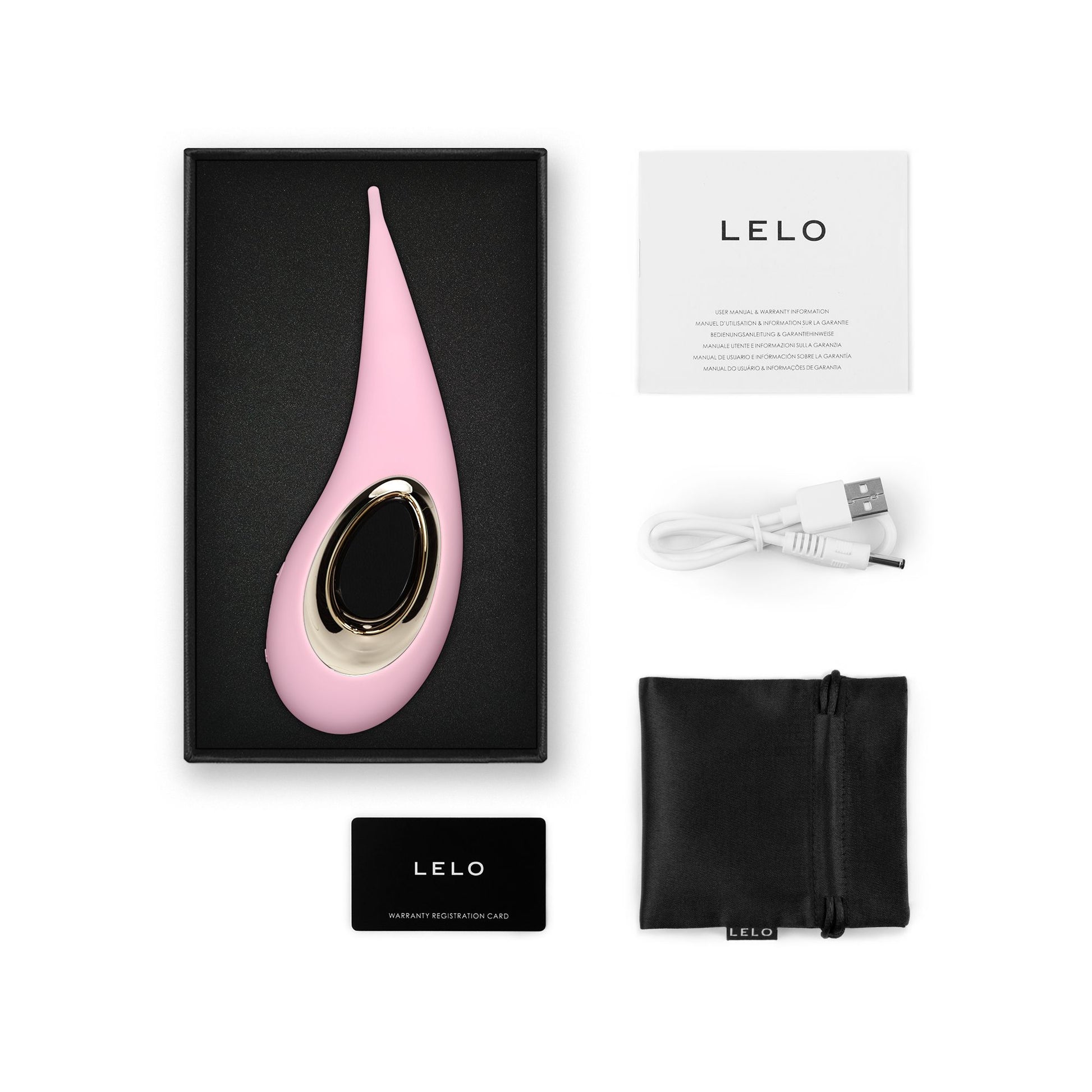 LELO - Dot External Clitoral Pinpoint Vibrator - Pink