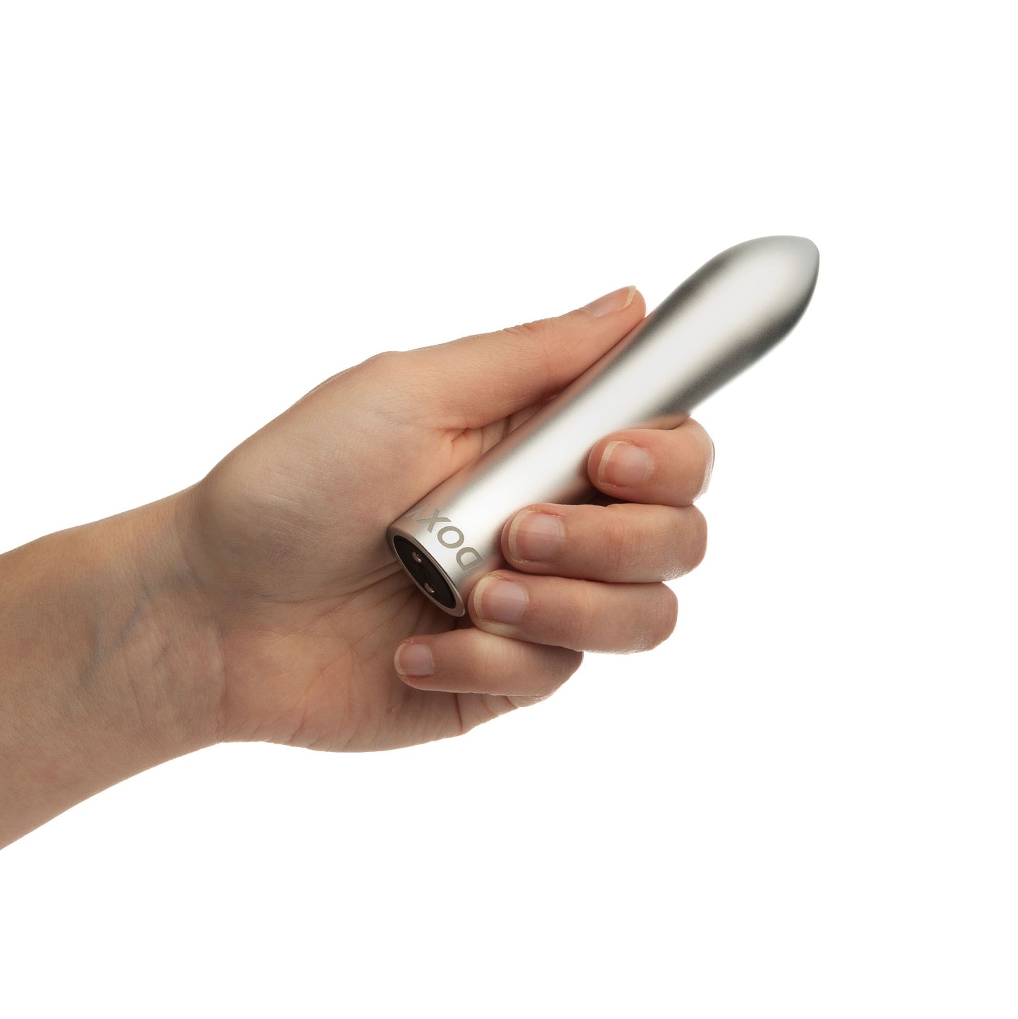 Doxy Aluminum Bullet Vibrator - Silver