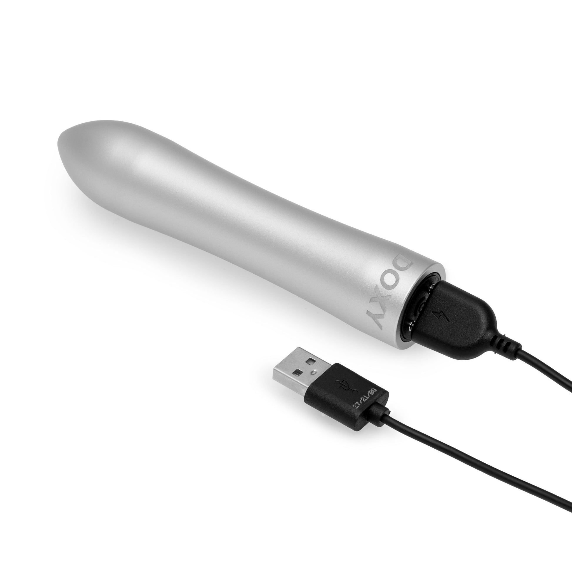Doxy Aluminum Bullet Vibrator - Silver