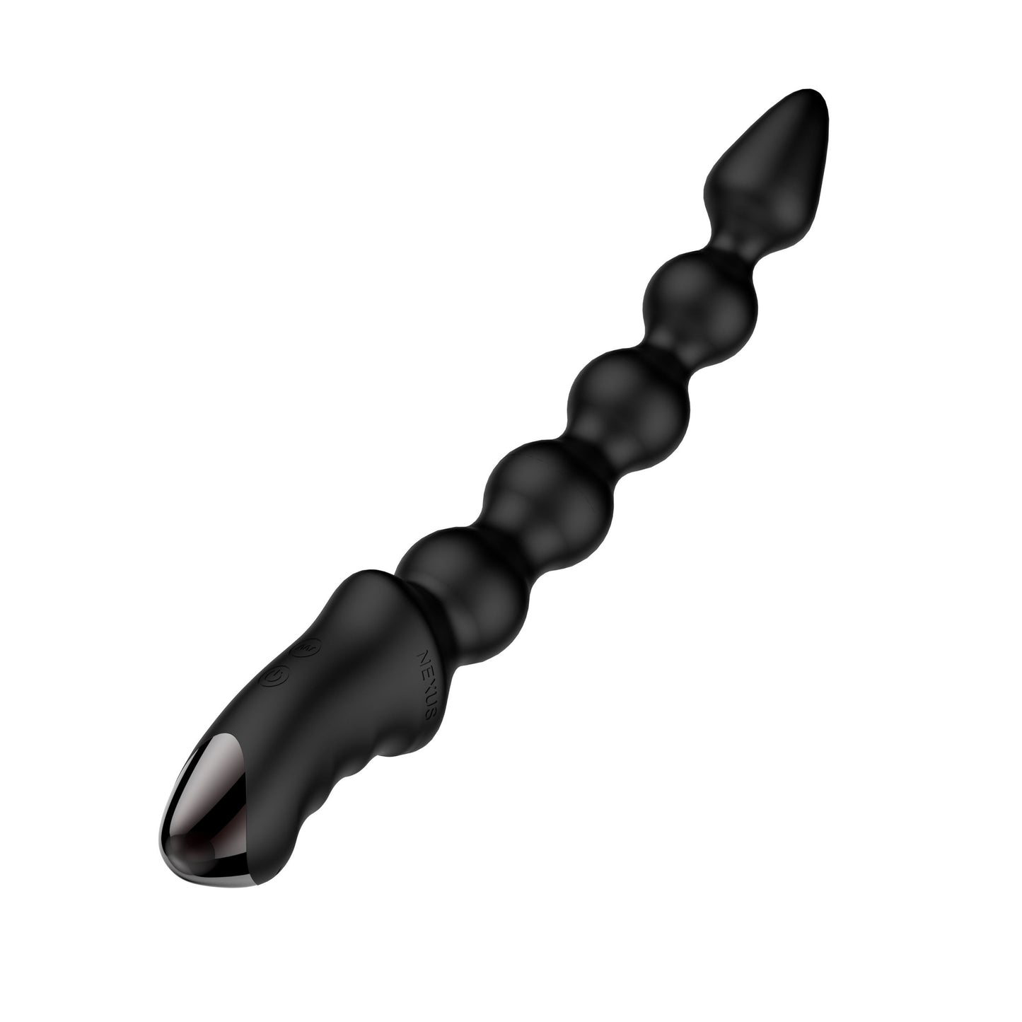 Nexus - Bendz Vibrator Anal Chain - Black