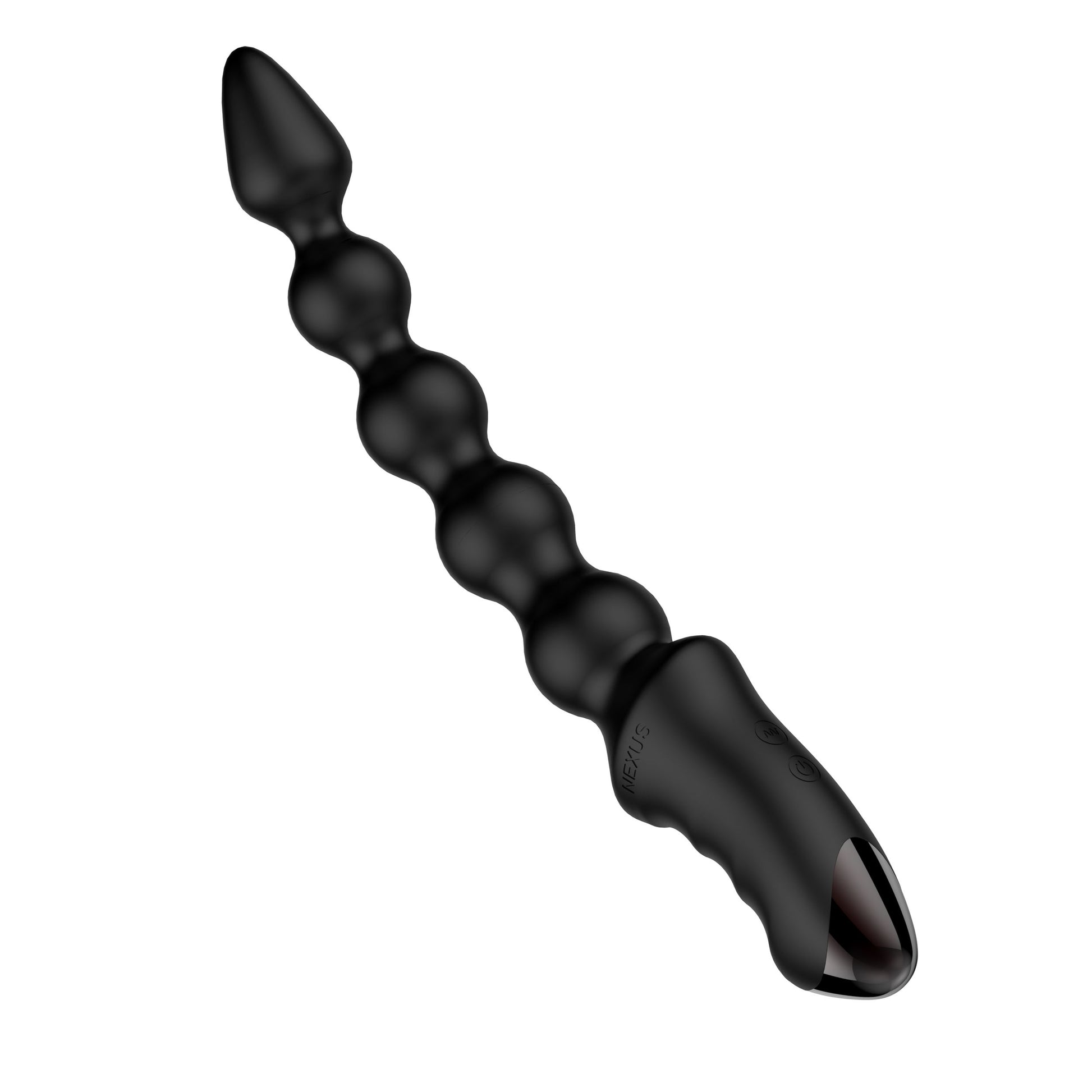 Nexus - Bendz Vibrator Anal Chain - Black