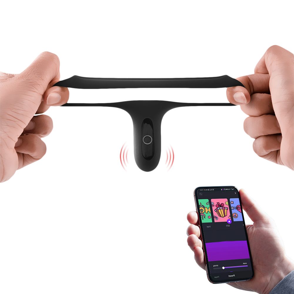 Magic Motion - Rise Smart Vibrating Cock ring - Black