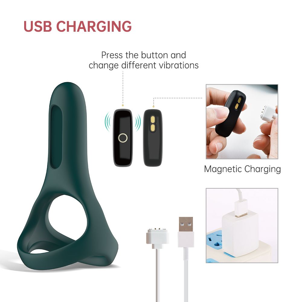 Magic Motion - Rise Smart Vibrating Cock ring - Green
