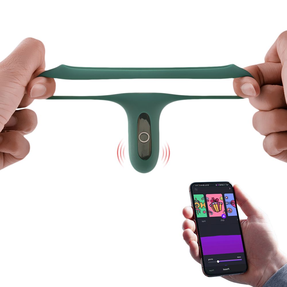 Magic Motion - Rise Smart Vibrating Cock ring - Green