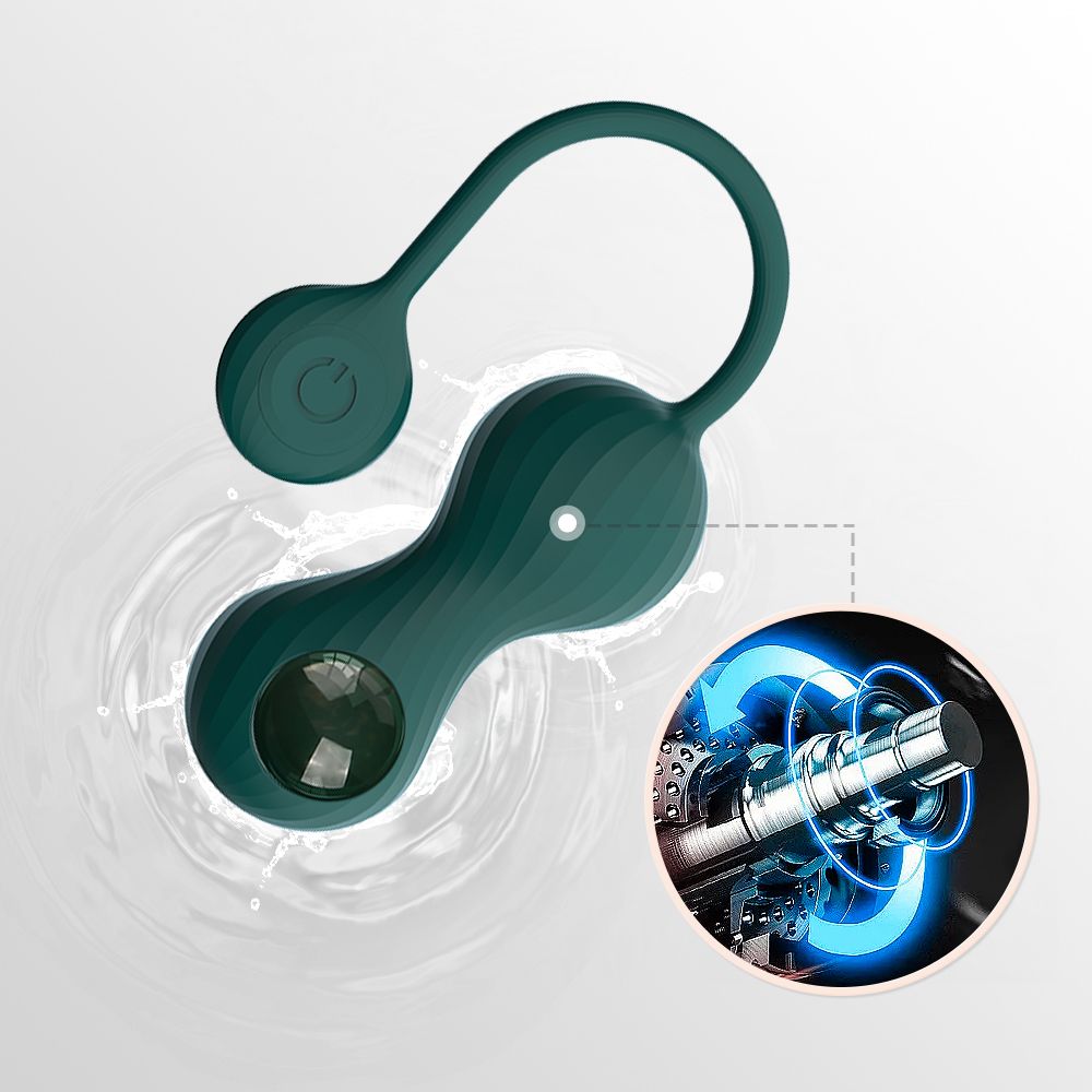 Magic Motion - Duo Smart Kegel Vibrator with Weights - Green