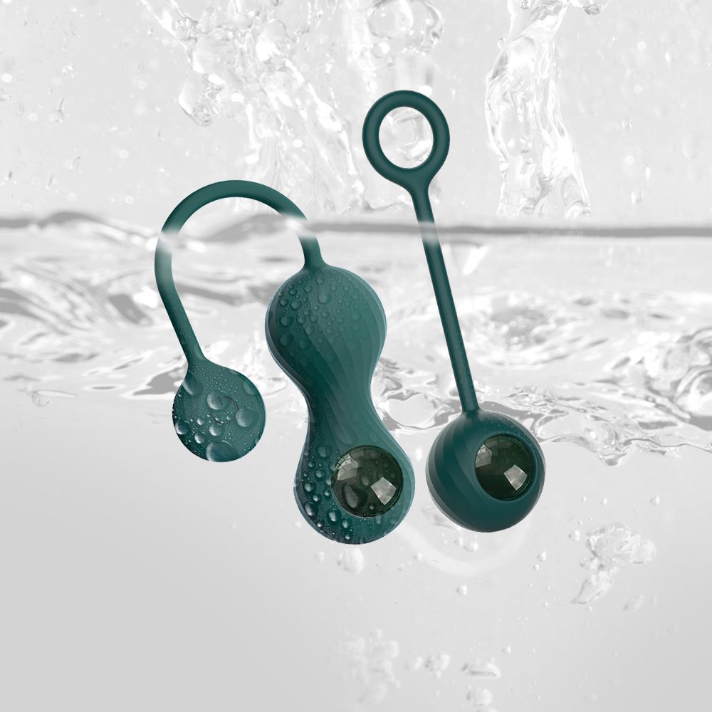 Magic Motion - Duo Smart Kegel Vibrator with Weights - Green