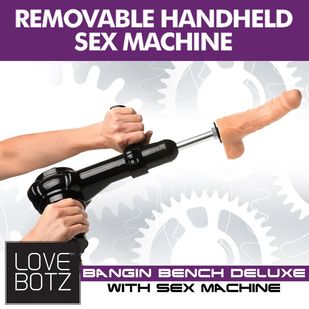 Deluxe Bangin' Bench with Multispeed Sex Machine