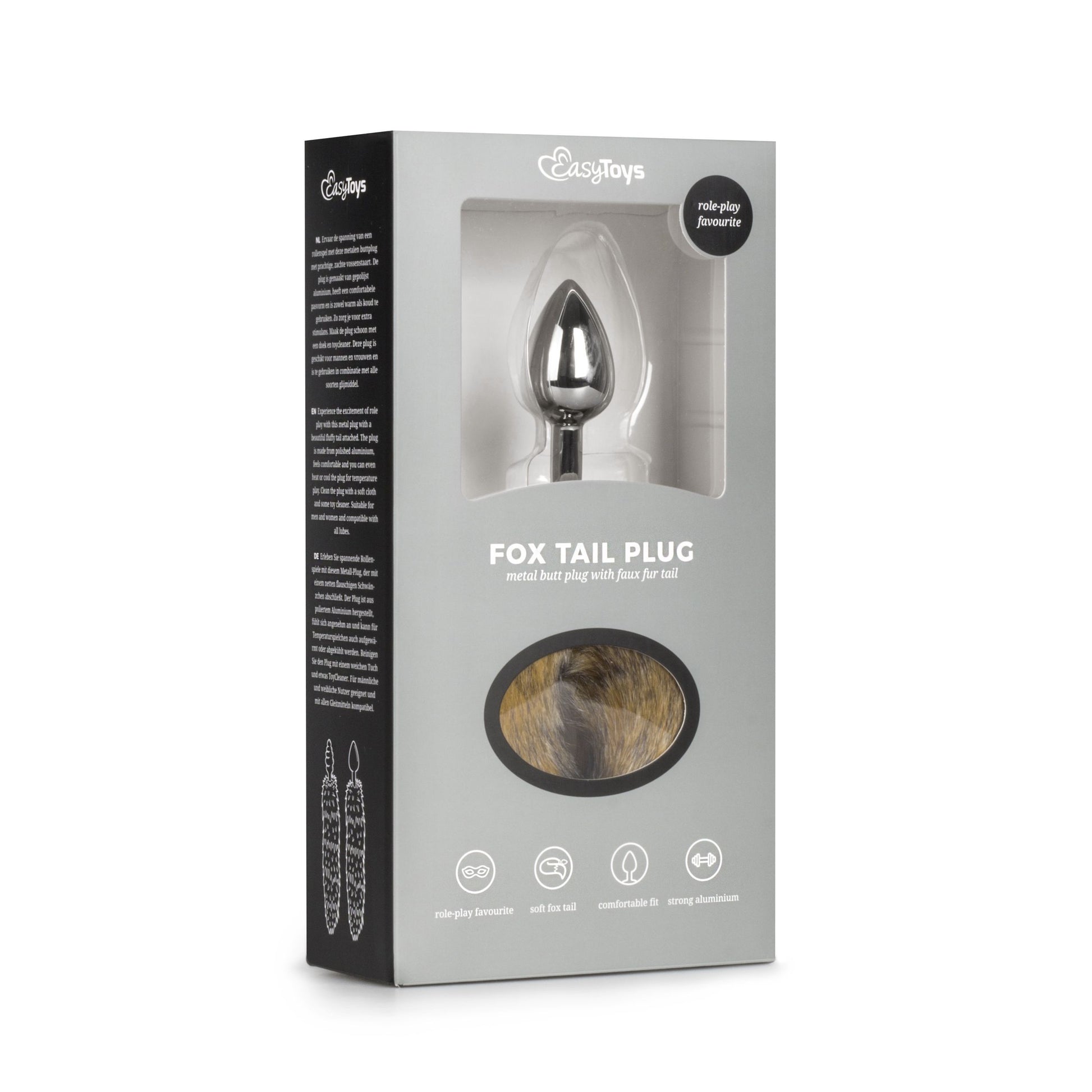 Easytoys Fetish - Butt Plug – Brown Fox Tail