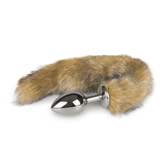 Easytoys Fetish - Fox Tail Plug No. 3 - Silver