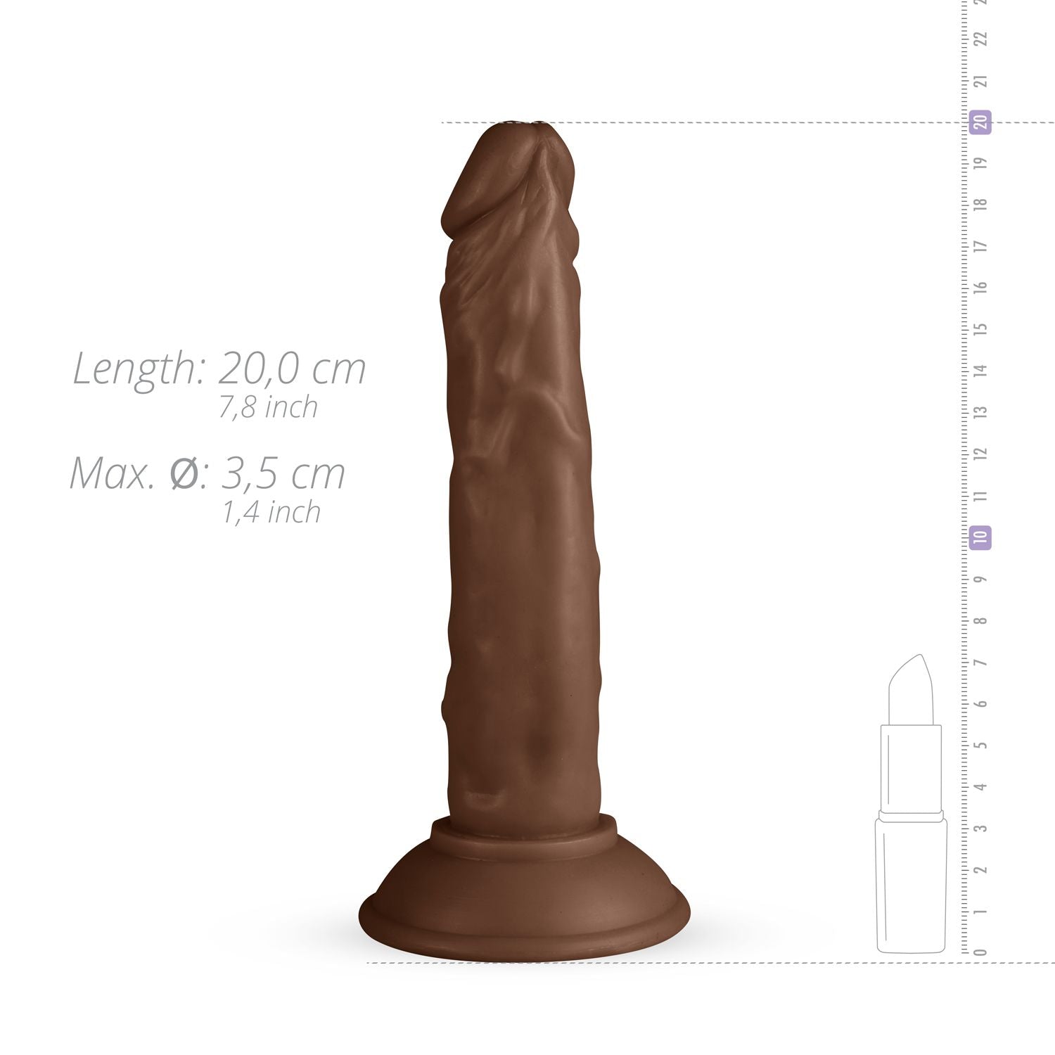 Real Fantasy - Tyler Realistic Dildo - 20 cm.
