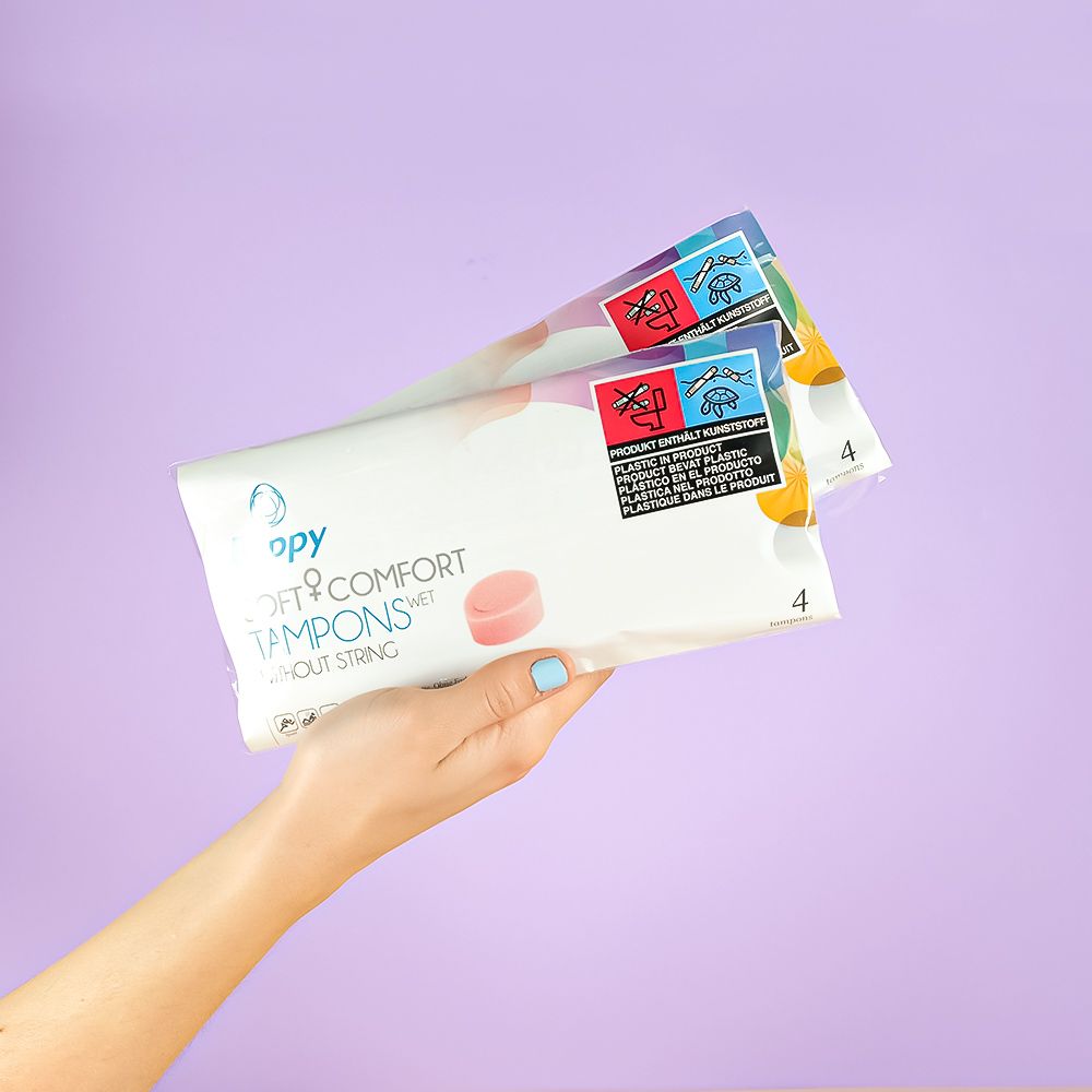 Beppy Soft + Comfort Tampons WET - 8 pcs