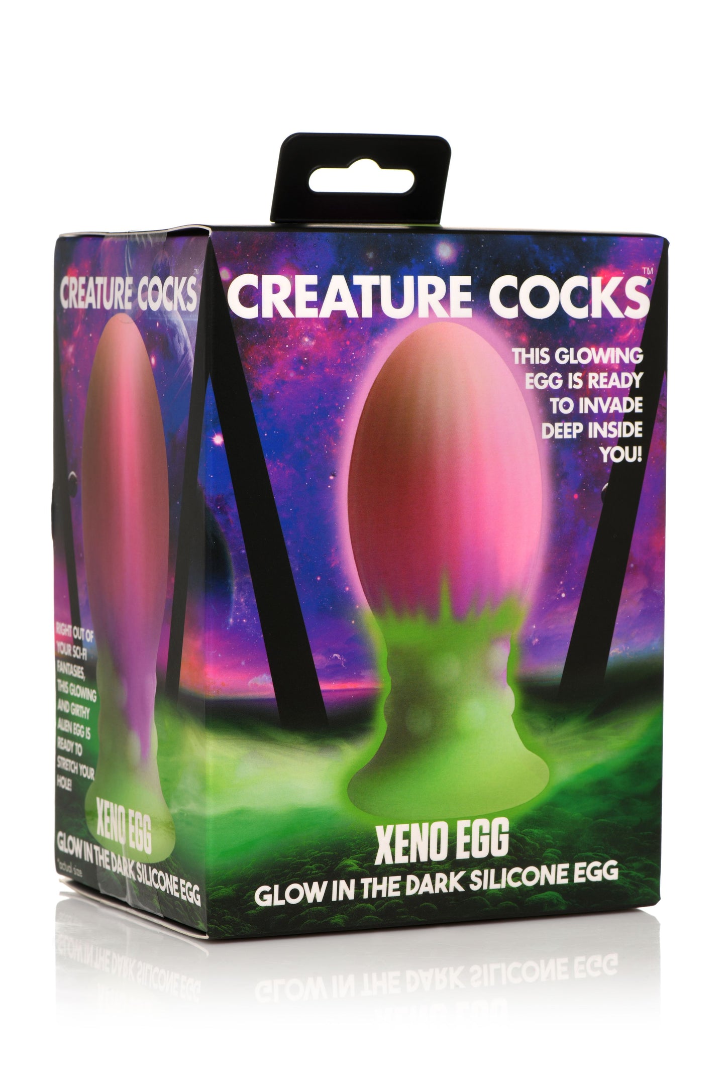 Glow-In-The-Dark Silicone Xeno Egg - XL