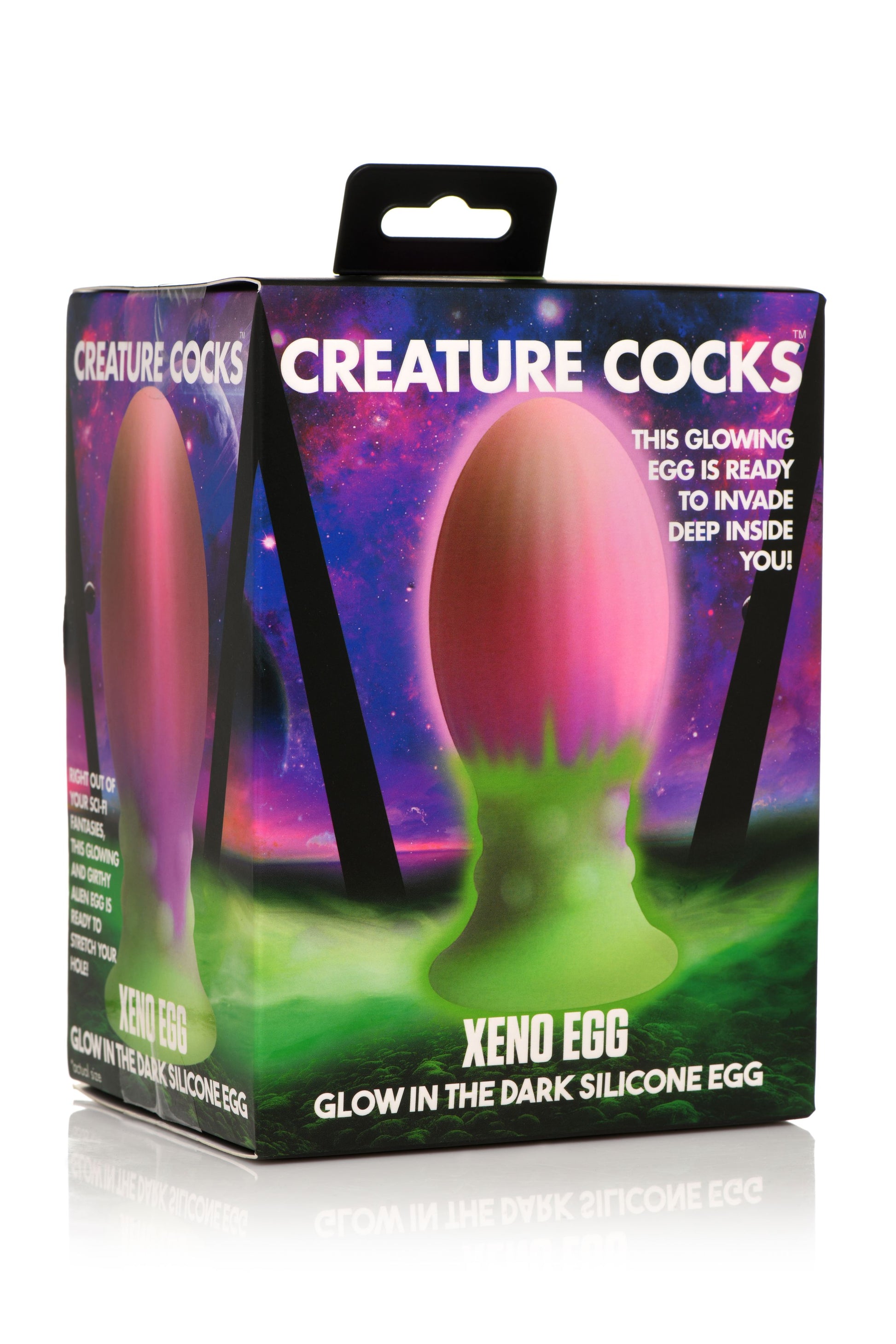 Glow-In-The-Dark Silicone Xeno Egg - XL