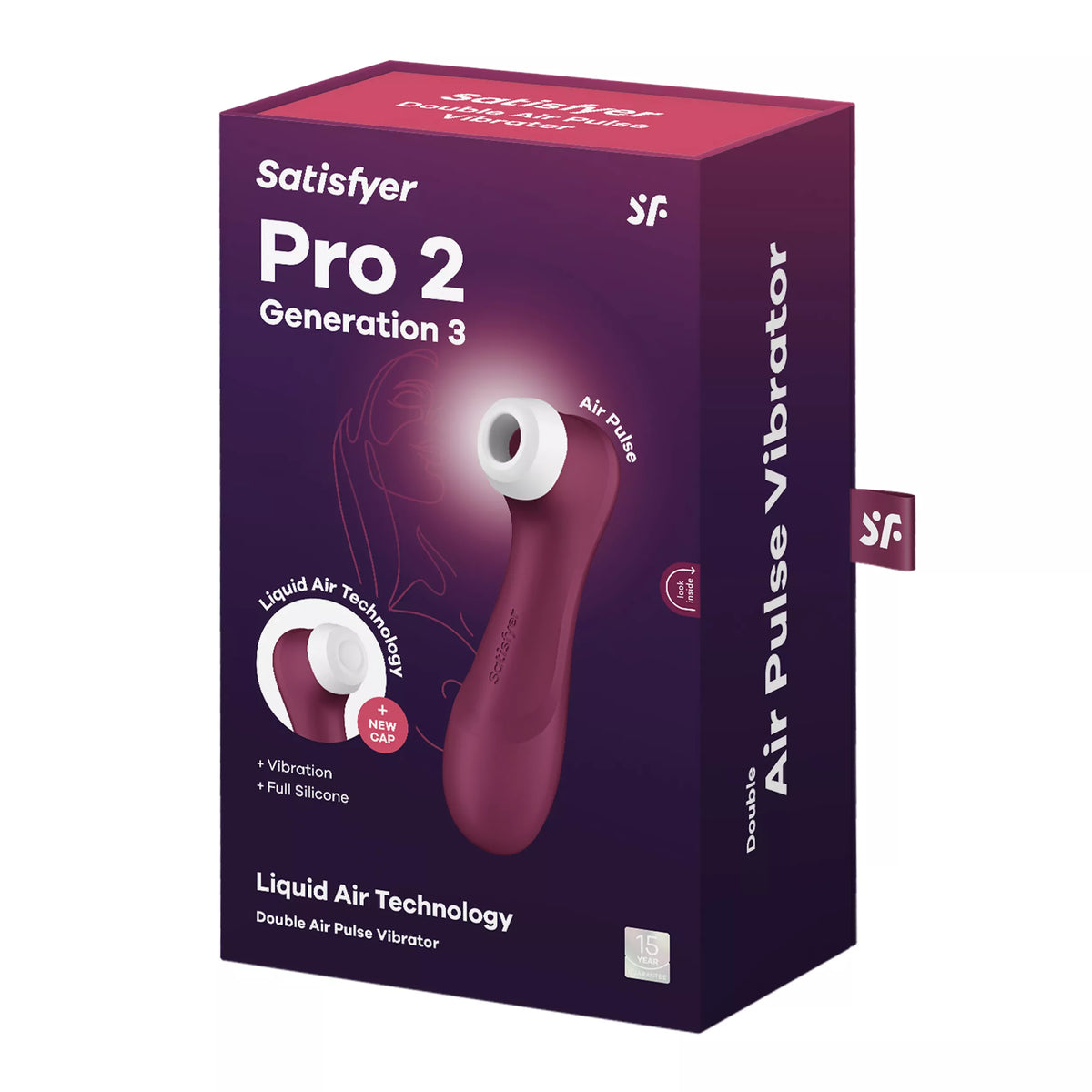 Pro 2 Generation 3 | Satisfyer — Wine Red
