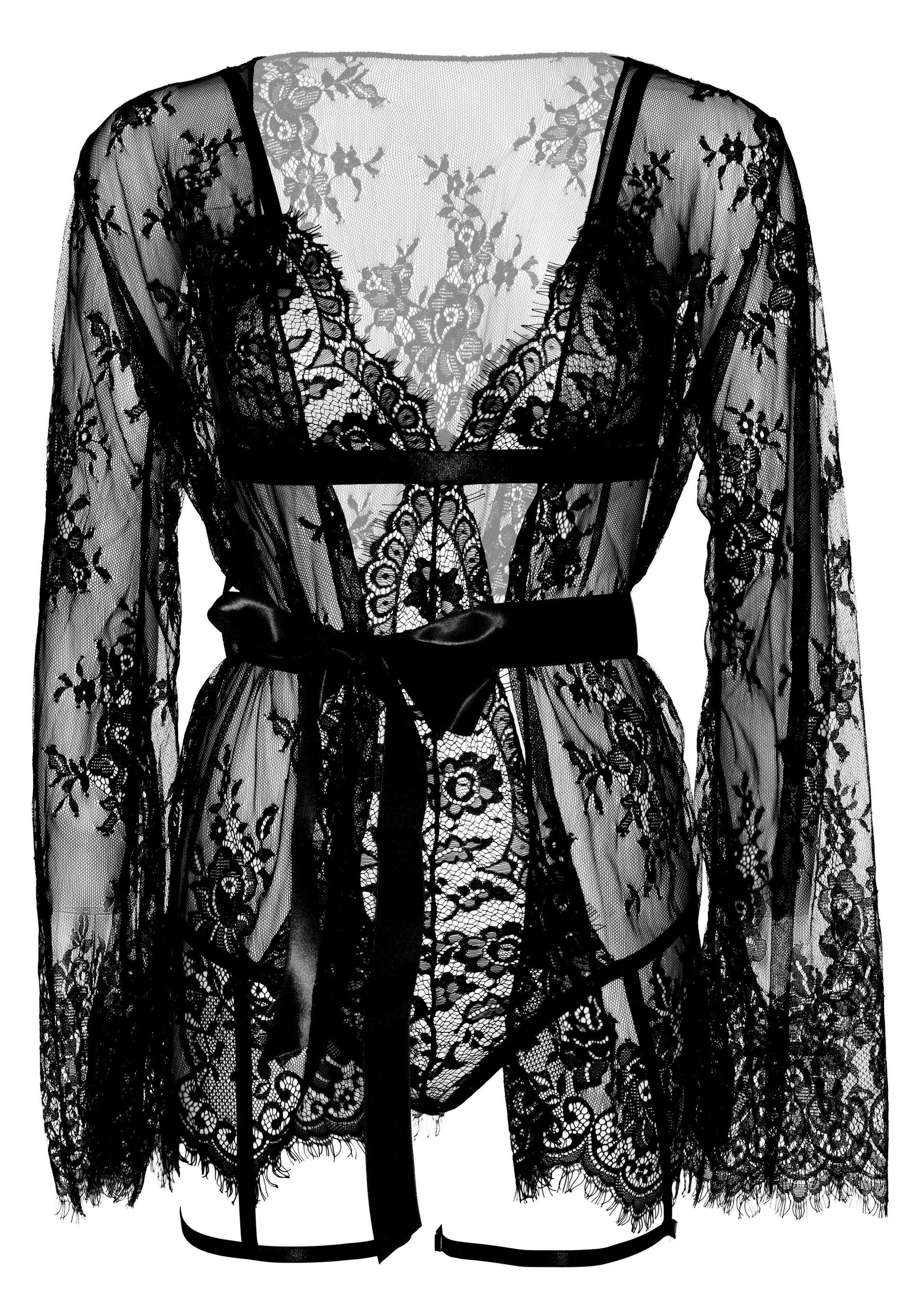 Set Body & Jacket All Romance - Black