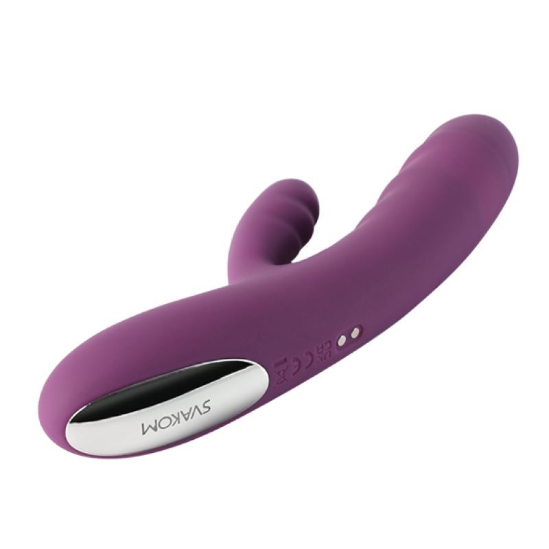 SVAKOM - Avery Powerful Thrusting Vibrator Lilac