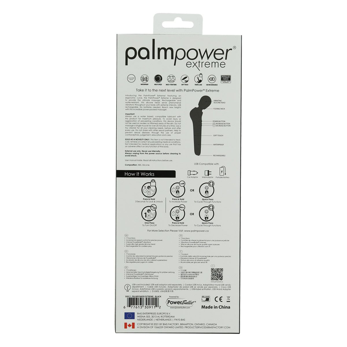 Palm Power - Extreme Black