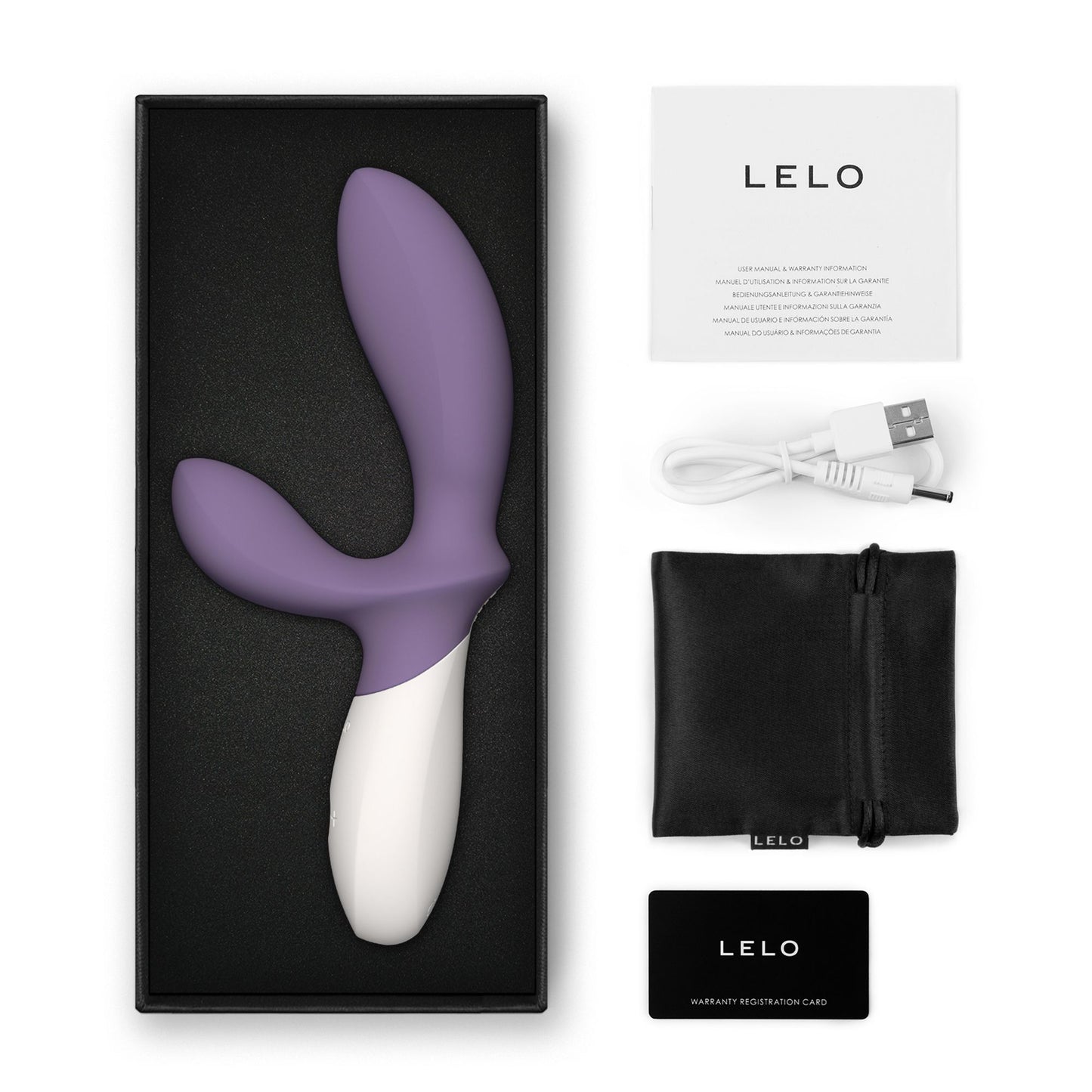 LELO - Loki Wave 2 Prostate Vibrator - Violet Dusk