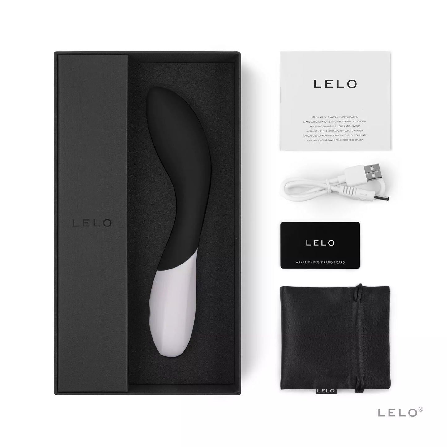 Lelo Mona Wave Vibrator Black