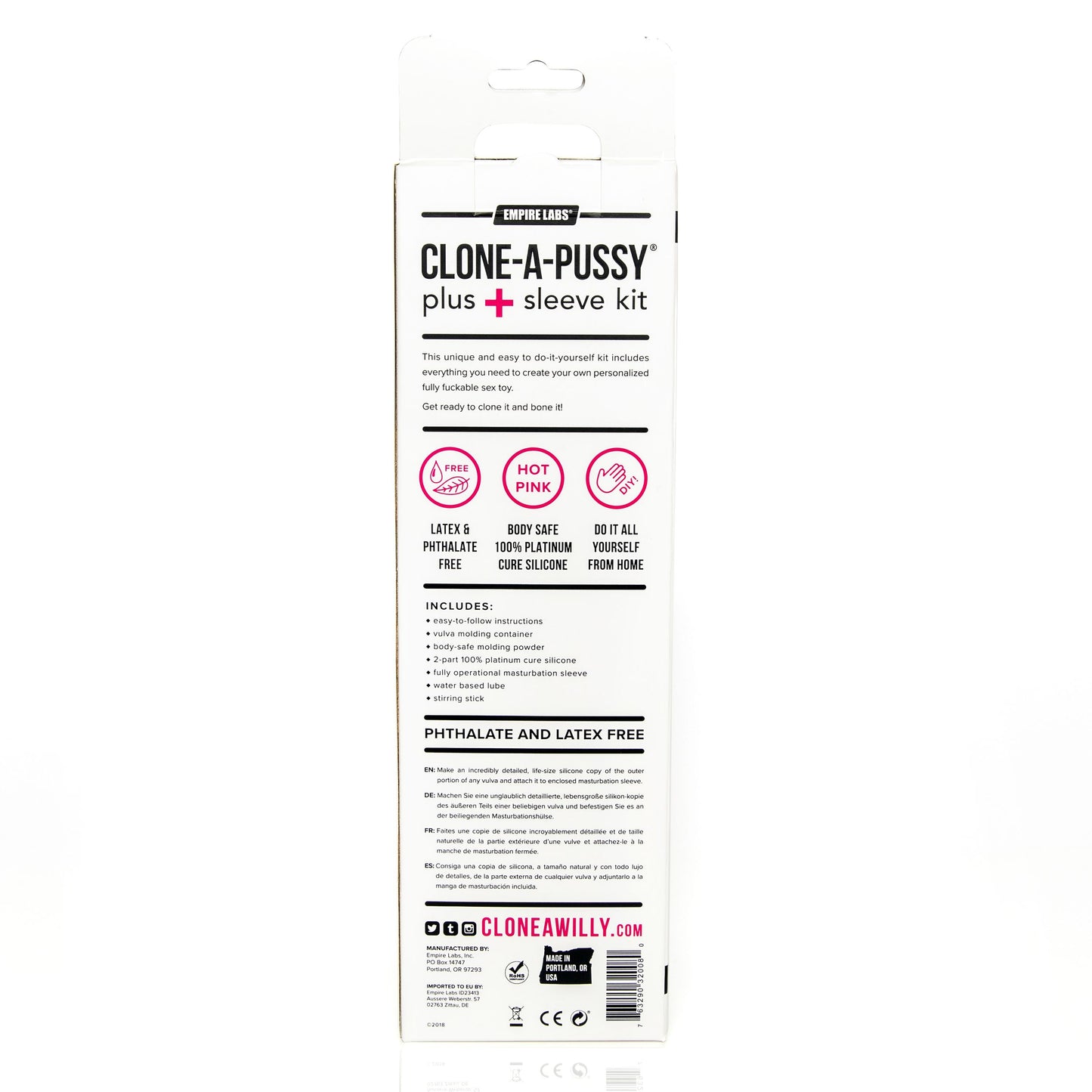 Clone-A-Pussy - Plus Sleeve Kit - Pink