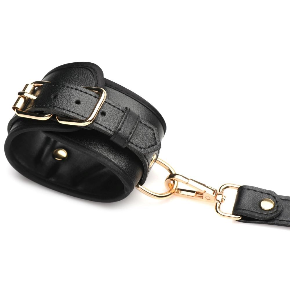 Strict - Bondage Harness w/ Bows M/L - Black