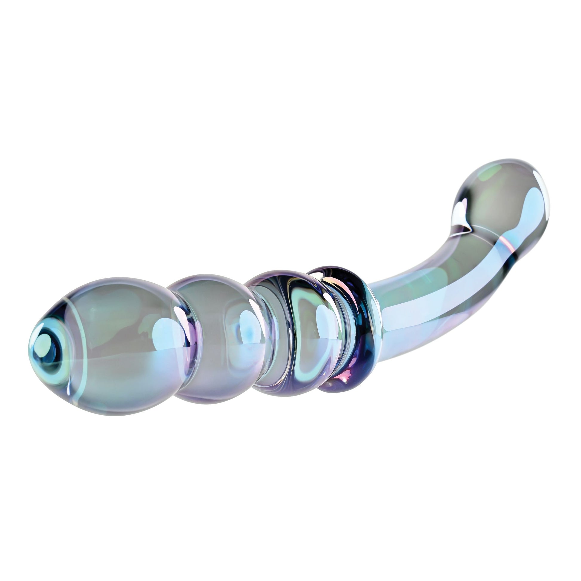 Evolved Shiny Wand Galaxy glass vibrator by Gender X