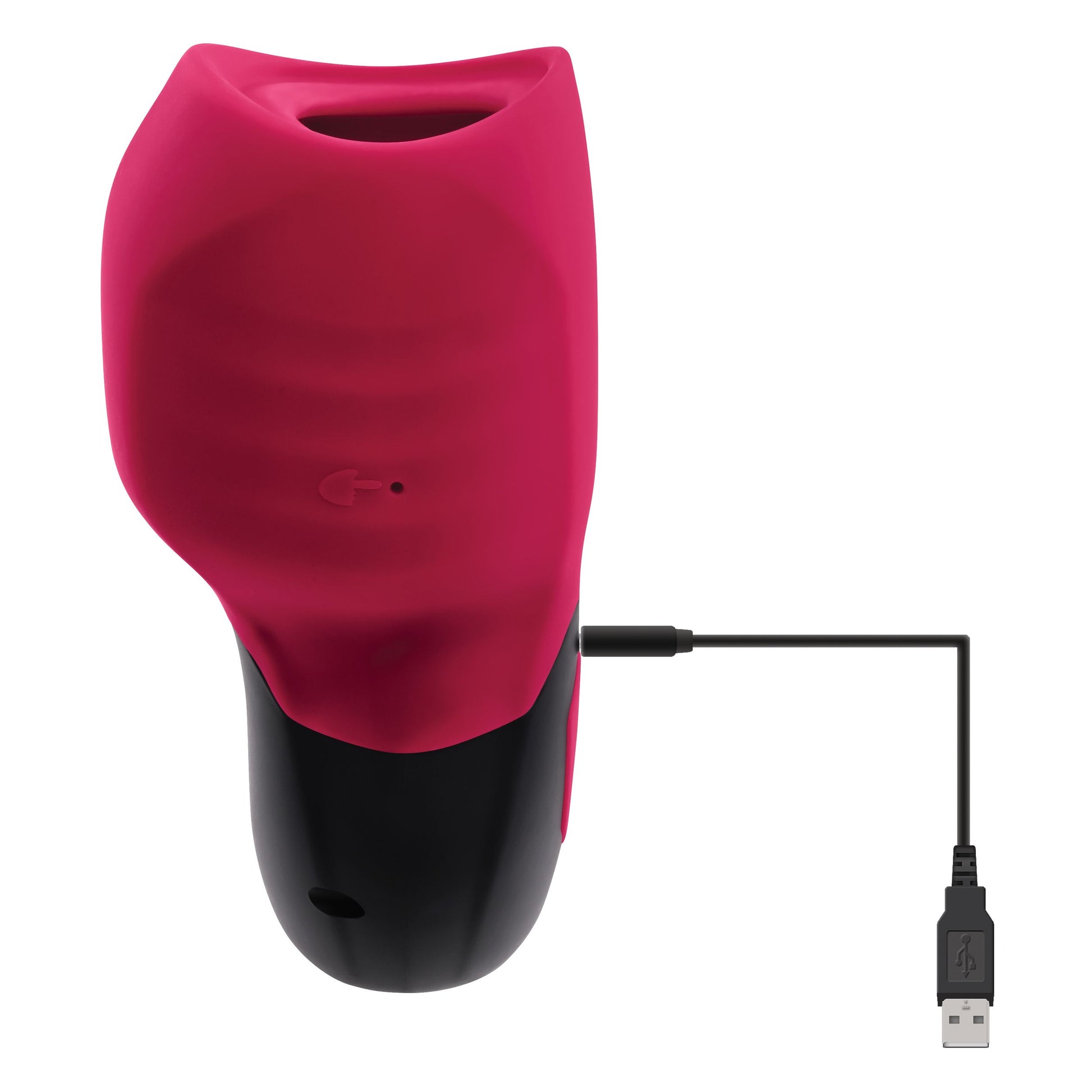 Evolved - Body Kisses Vibrator - Red/Black