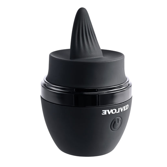 Evolved - Tongue Tied Vibrator - Black