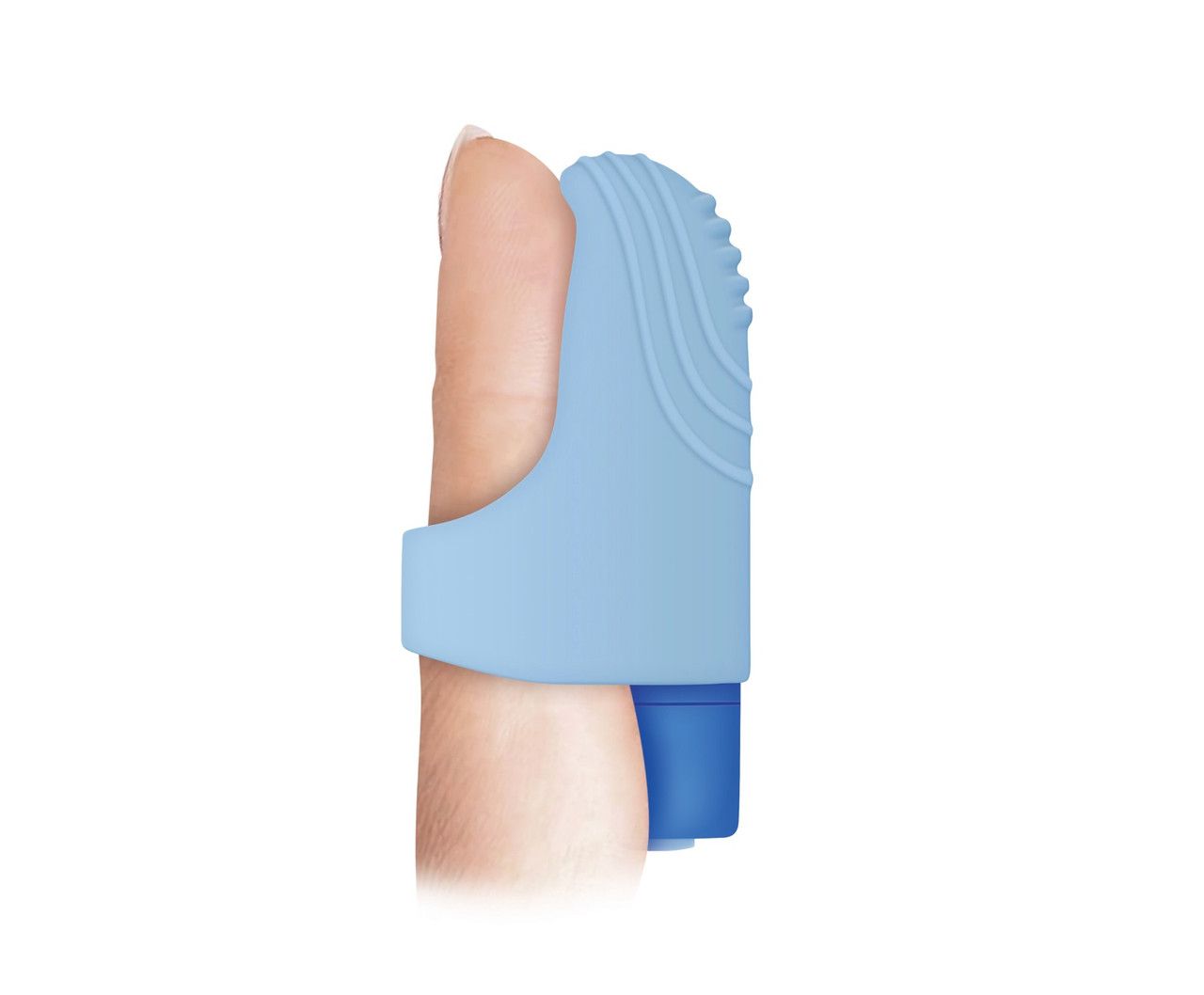 Evolved - Fingerlicious Finger Vibrator - Blue